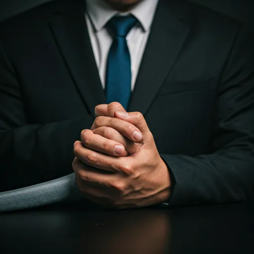Profesional del ámbito legal trabajando en una oficina